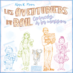 Cover Les Aventuriers du Rail: Coincés à la maison